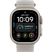 Умные часы Apple Watch Ultra 4 49 мм, Natural Titanium Translucent Gray Ocean Band