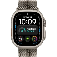 Умные часы Apple Watch Ultra 4 49 мм, Natural Titanium Natural Milanese Loop (L)