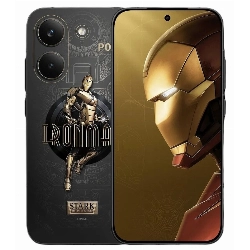 Смартфон Xiaomi POCO X8 Pro, 12/512 ГБ, Iron Man Edition, золотистый