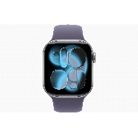 Apple Watch Series 11 42 мм, M/L 140-245 мм, Space Gray Aluminum Case, Purple Fog Sport Band