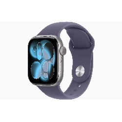 Умные часы Apple Watch Series 11 42 мм, M/L 140-245 мм, Space Gray Aluminum Case, Purple Fog Sport Band