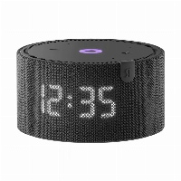 Умная колонка Яндекс Новая Станция Мини 2 (с часами), Black, черный