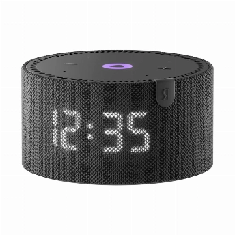 Умная колонка Яндекс Новая Станция Мини 2 (с часами), Black, черный