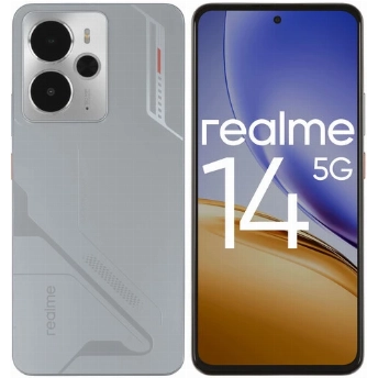 Смартфон Realme 14 5G, 12/256 GB, Silver, серебристый