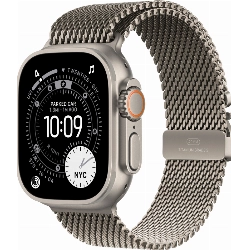 Умные часы Apple Watch Ultra 3 49 мм, Natural Titanium Milanese Natural Loop M