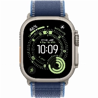 Умные часы Apple Watch Ultra 3 49 мм, Titanium Case with Blue/Bright Blue Trail Loop (S/M)