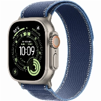 Умные часы Apple Watch Ultra 3 49 мм, Titanium Case with Blue/Bright Blue Trail Loop (S/M)