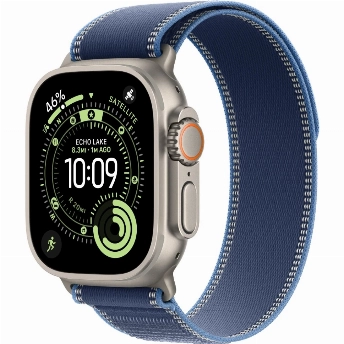 Умные часы Apple Watch Ultra 3 49 мм, Titanium Case with Blue/Bright Blue Trail Loop (S/M)