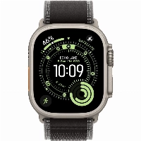 Умные часы Apple Watch Ultra 3 49 мм, Titanium Case with Black/Charcoal Trail Loop (S/M)