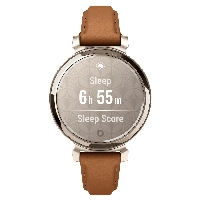 Смарт-часы Garmin Lily 2 Classic Cream Gold/ Tan, коричневый
