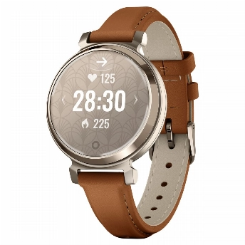 Смарт-часы Garmin Lily 2 Classic Cream Gold/ Tan, коричневый