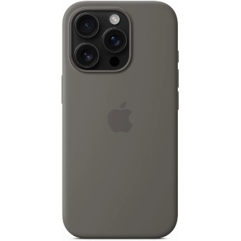 Чехол Silicon Case Stone Gray для iPhone 16 Pro (MYYL3)