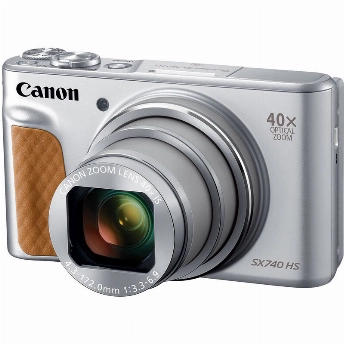 Фотоаппарат Canon PowerShot SX740 HS, серебристый