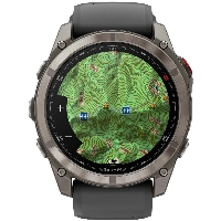 Умные часы Garmin Fenix 8 Pro, 47 мм, AMOLED Sapphire Titanium Graphite/Black