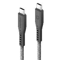 Кабель EnergEA Flow USB 2.0, USB-C to USB-C 480MBPS, 240W 1.5м, черный