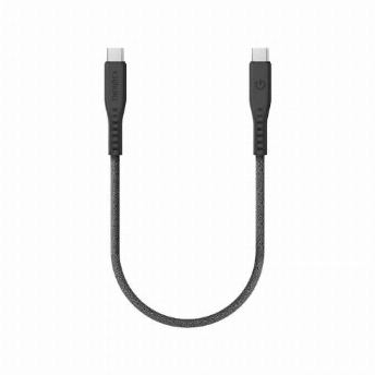 Кабель EnergEA Flow USB 3.2, USB-C to USB-C 20GBPS, 240W 2м, черный