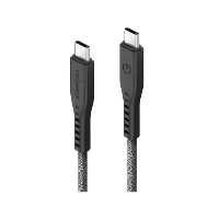 Кабель EnergEA Flow USB 3.2, USB-C to USB-C 20GBPS, 240W 2м, черный