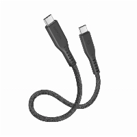 Кабель EnergEA Flow USB 3.2, USB-C to USB-C 20GBPS, 240W 2м, черный