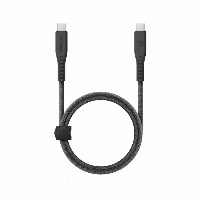 Кабель EnergEA Flow USB 3.2, USB-C to USB-C 20GBPS, 240W 1м, черный