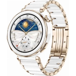 Смарт-часы Huawei Watch GT 5 Pro, 42 мм, Ceramic White, керамический белый