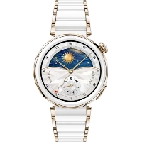 Смарт-часы Huawei Watch GT 5 Pro, 42 мм, Ceramic White, керамический белый