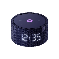 Умная колонка Яндекс Новая Станция Мини 2 (с часами), Blue, синий