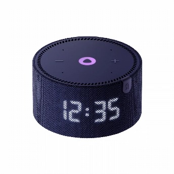 Умная колонка Яндекс Новая Станция Мини 2 (с часами), Blue, синий