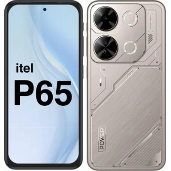 Смартфон Itel P65, 6/256 ГБ, Titanium, титановый
