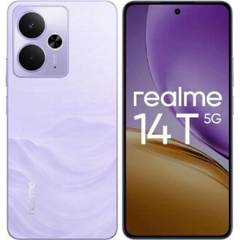 Смартфон Realme 14T 5G, 8/256 GB, Purple, фиолетовый