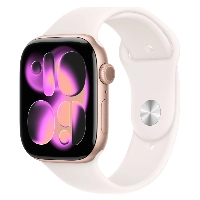 Умные часы Apple Watch Series 11 42 мм, M/L 140-245 мм, Rose Gold Aluminum Case, Light Blush Sport Band