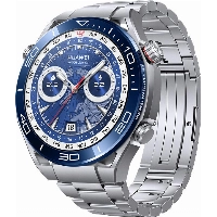 Смарт-часы Huawei Watch Ultimate, Blue Titan steel, синий