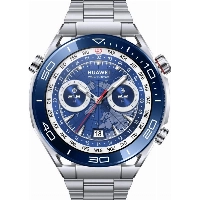 Смарт-часы Huawei Watch Ultimate, Blue Titan steel, синий