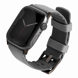 Ремешок Uniq LINUS для Apple Watch 49/45/44/42 мм, Gray, серый
