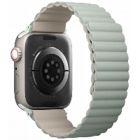 Ремешок Uniq Revix для Apple Watch 41/40/38 мм, Sage/Beige, зеленый/бежевый