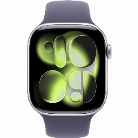 Умные часы Apple Watch Series 11 46 мм, M/L 140-245 мм, Silver Aluminum Case, Purple Fog Sport Band