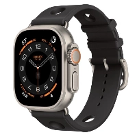 Apple Watch Hermes Ultra 3 49 мм, Natural Titanium Noir Scub’H Diving