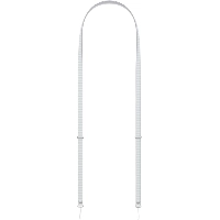 Apple Crossbody Strap Light Gray MGGM4