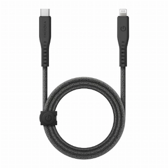 Кабель EnergEA Flow USB-C / Lightning MFI C94, 1.5м, черный