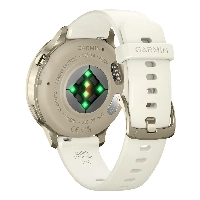 Garmin Venu 4 41mm Lunar Gold with Bone Silicone Band, бежевый