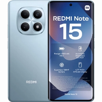 Смартфон Xiaomi Redmi Note 15 4G, 8/256 GB, Blue