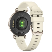 Garmin Lily 2 Cream Gold Case With Coconut Silicone Band