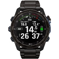 Смарт-часы Garmin Descent MK3i, 51 мм, Carbon Gray DLC Titanium with Titanium Band