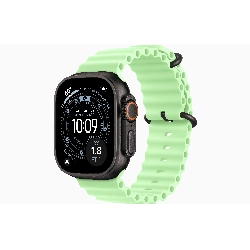 Умные часы Apple Watch Ultra 3 49 мм, Black Titanium Case with Ocean Band, Neon Green