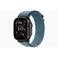 Apple Watch Ultra 3 49 мм, Black Titanium Light Blue Alpine Loop M