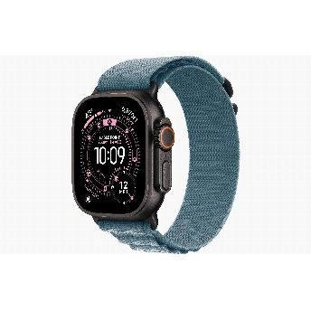 Умные часы Apple Watch Ultra 3 49 мм, Black Titanium Light Blue Alpine Loop S