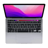 MacBook Pro 13" (Apple M2 8C CPU, 10-Core GPU, 2022) 24 ГБ, 2TB SSD, Space gray, "серый космос"