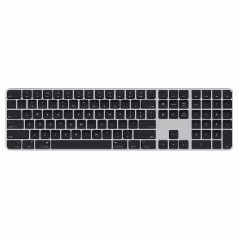 Клавиатура Apple Magic Keyboard with Touch ID and Numeric Keypad, Black, черный (MMMR3)
