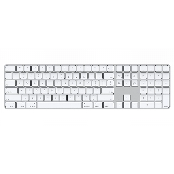 Клавиатура Apple Magic Keyboard с Touch ID и цифровой панелью, белый (MK2C3)