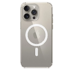 Чехол Apple iPhone 15 Pro Max Clear Case с MagSafe, прозрачный (MT233)