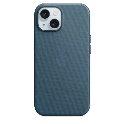 Чехол iPhone 15 Pro Max FineWoven Case с MagSafe, Pacific, Blue, синий